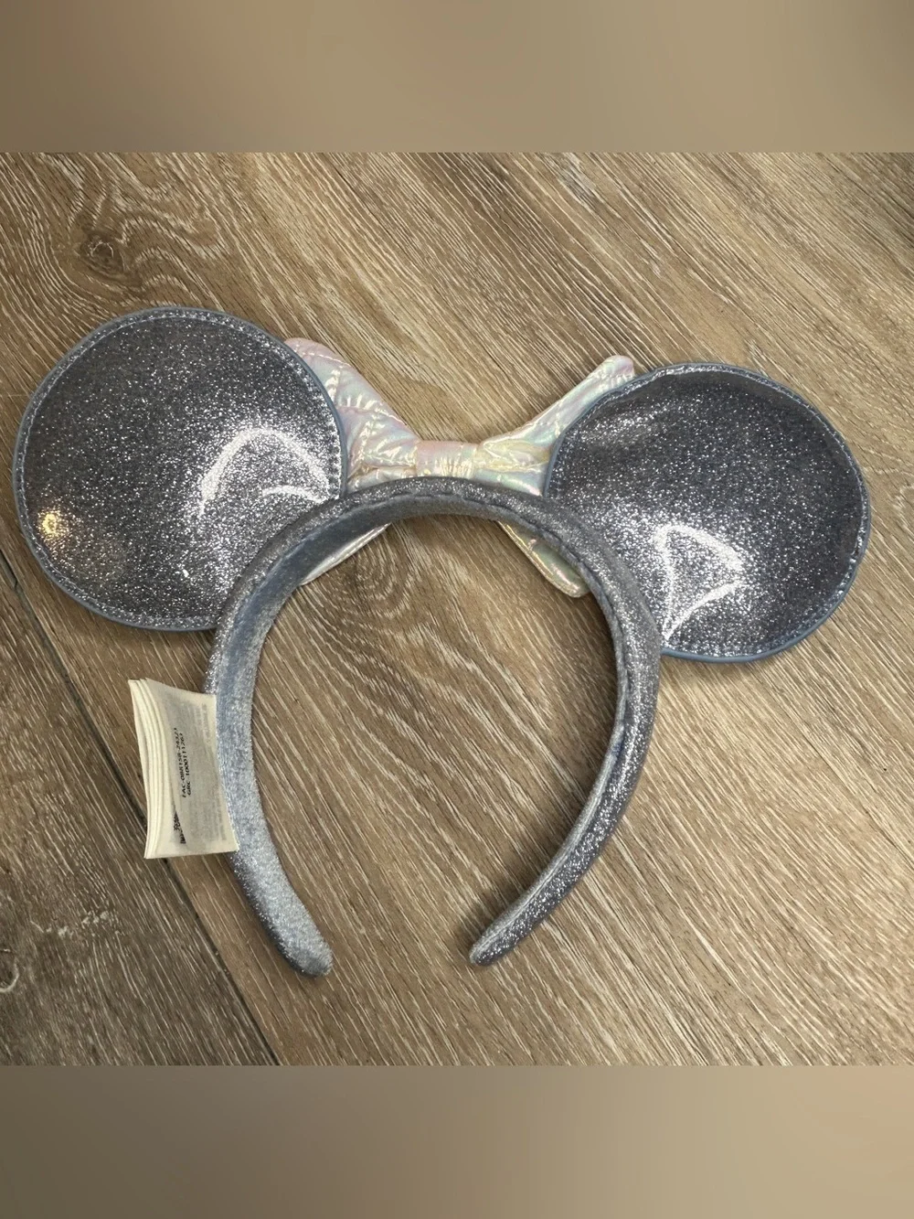 Disney Parks Star Wars Hoth Minnie Mouse Ears Headband AT-AT Silver Blue